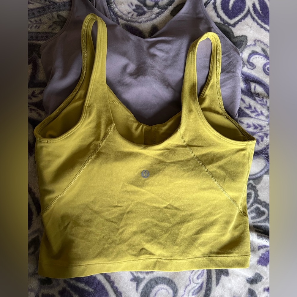 Lululemon align tank yellow pear